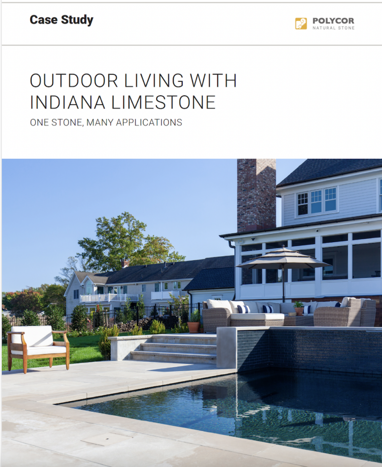 A Coastal Retreat Built With Indiana Limestone: Residential Pavers Case Study